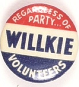 Willkie Regardless of Party Volunteers