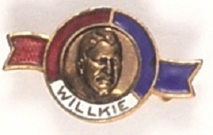 Willkie Embossed Enamel Pin