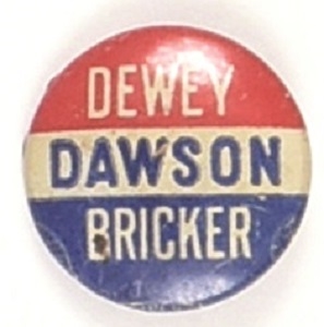 Dewey, Bricker, Dawson West Virginia Coattail