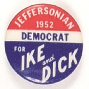 Jeffersonian Democrat for Ike and Dick