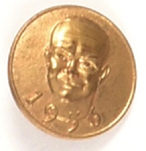 Eisenhower Embossed Metal Pin