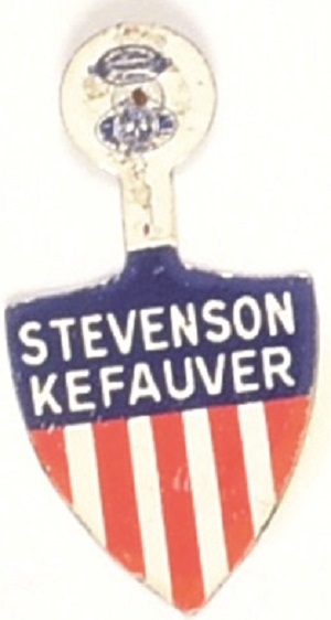 Stevenson for President Litho Tab