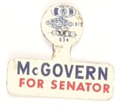 McGovern for Senator Tab