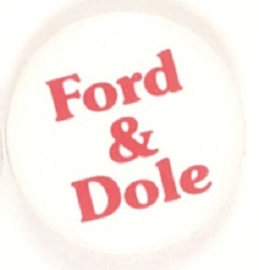 Ford and Dole Red, White Celluloid