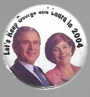 George and Laura Bush 2004 Jugate