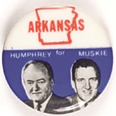 Humphrey, Muskie State Set, Arkansas
