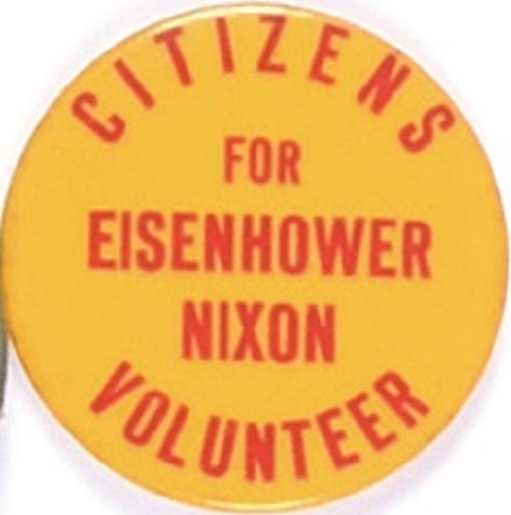 Citizens for Eisenhower, Nixon Volunteer
