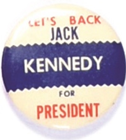 John F. Kennedy Lets Back Jack