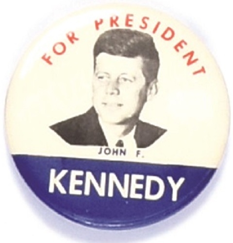 Kennedy for President 2 1/2 Inch celluloid
