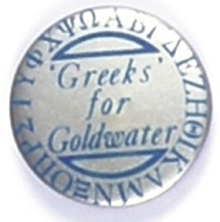 Silver Greeks for Goldwater