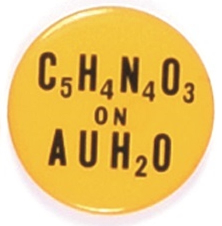 C5H4N4O3 on Au H20 Anti Goldwater Celluloid