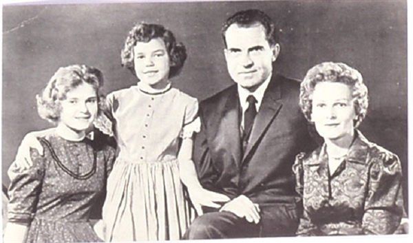 Early Nixon Family Postcard