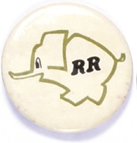 Reagan RR Elephant Pin