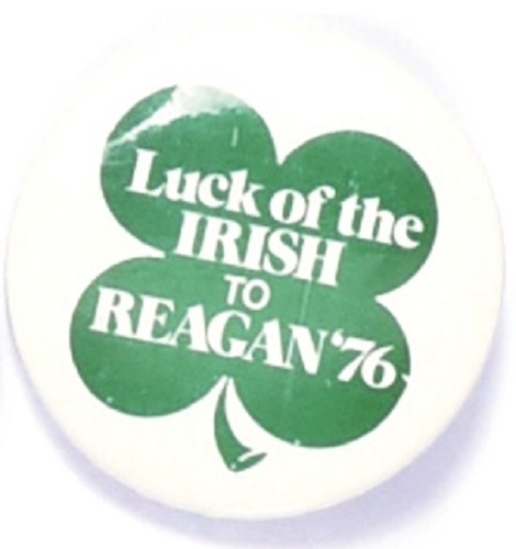 Reagan Luck of the Irish 1976 Shamrock