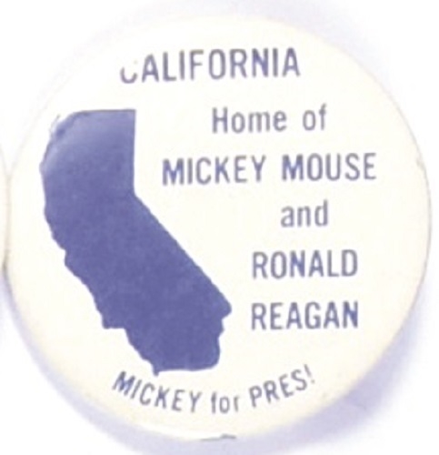 California Home of Ronald Reagan and Mickey Mouse