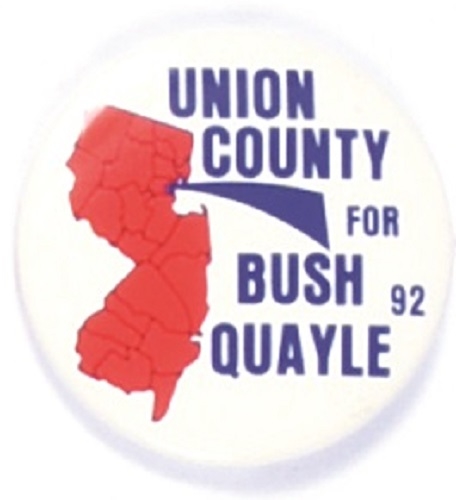 Union County, N.J. for Bush, Quayle