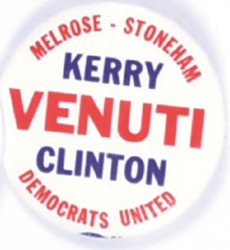 Clinton, Kerry, Venuti Melrose and Stoneham Democrats