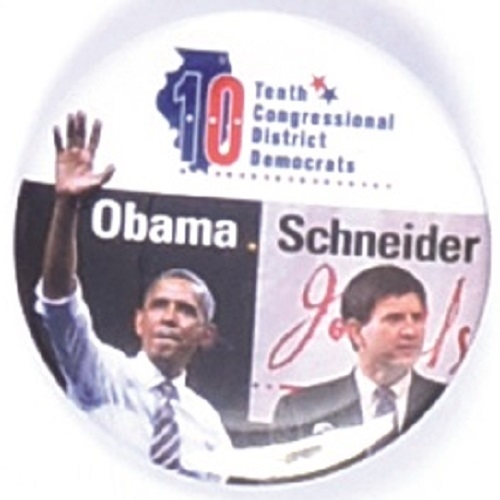 Obama, Schneider Illinois Coattail