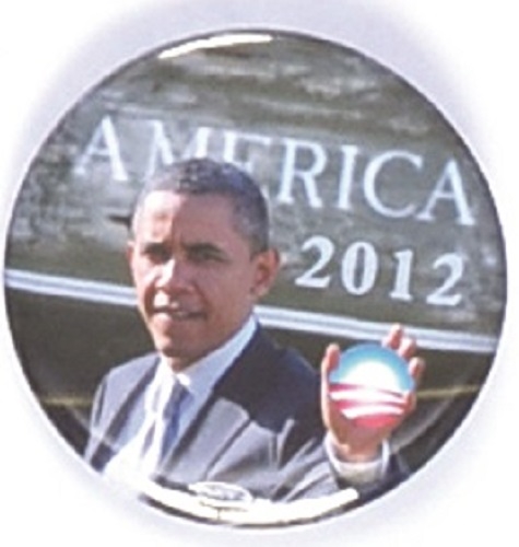 Obama Power Logo Celluloid