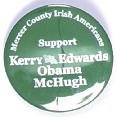 Kerry, Obama Mercer County, Illinois Irish Americans 