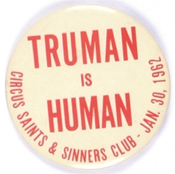 Truman is Human