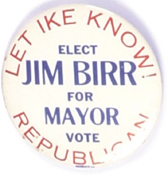 Let Ike Know, Elect Jim Barr Mayor Indianapolis Coattail