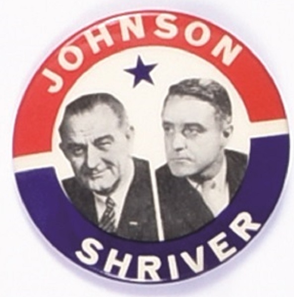 Johnson, Shriver Proposed Ticket Celluloid