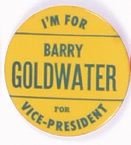 Barry Goldwater for Vice President