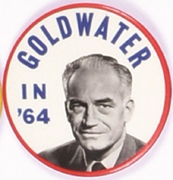 Goldwater in 64 Large Celluloid