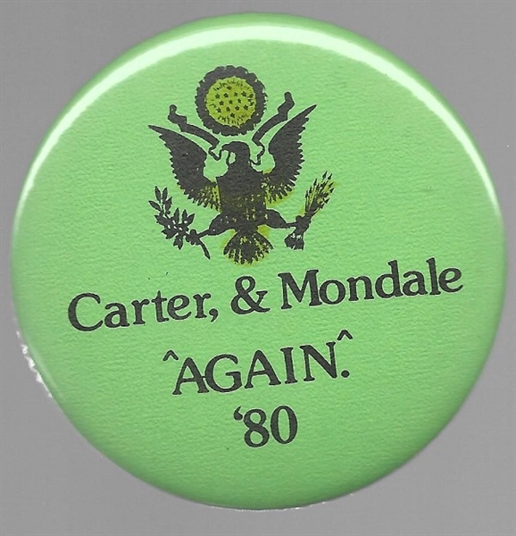 Carter, Mondale Again 1980 Celluloid