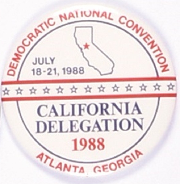 Dukakis California Delegation