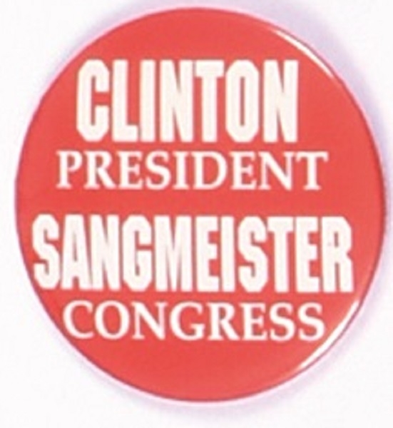 Clinton, Sangmeister Illinois Coattail