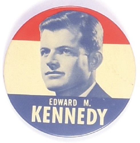 Edward M. Kennedy Rare, Early Senate Pin