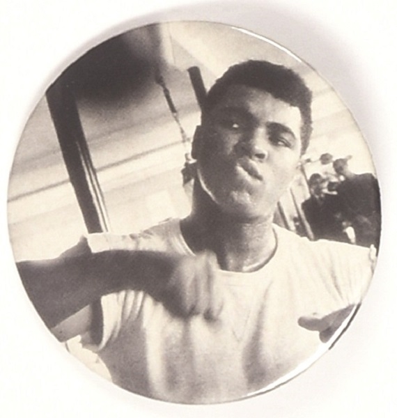 Cassius Clay Early Boxing Pin