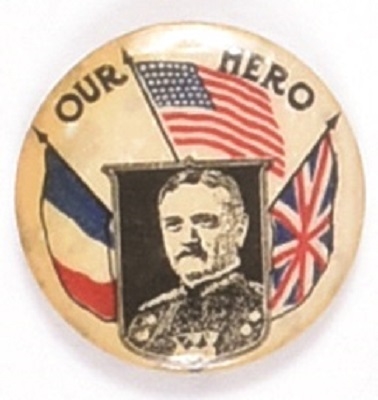 Pershing Our Hero Rare World War I Pin