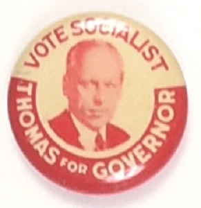 Socialist Thomas for Governor of New York
