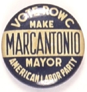Marcantonio for Mayor of New York City