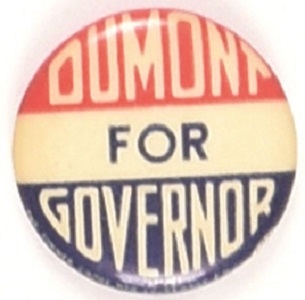 Dumont for Governor, New Jersey