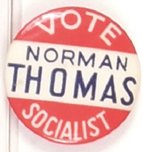 Norman Thomas Vote Socialist