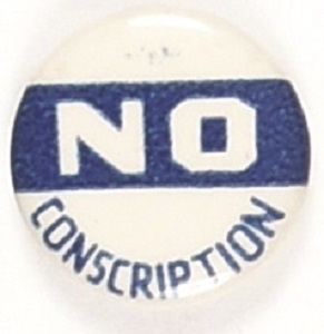 No Conscription