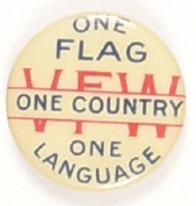 VFW One Flag, One Country, One Language