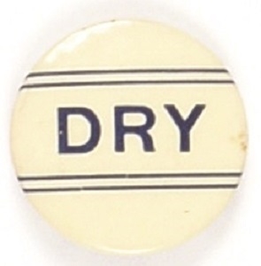 Prohibition Dry Celluloid