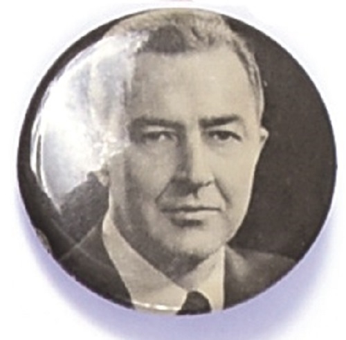 Eugene McCarthy Unusual Picture Pin