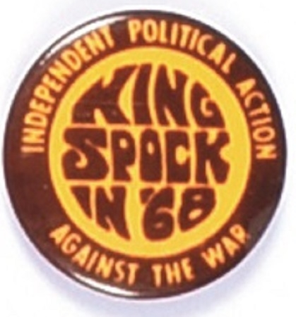 King, Spock in 68 Against the War