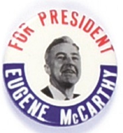 McCarthy for President Small Photo Version