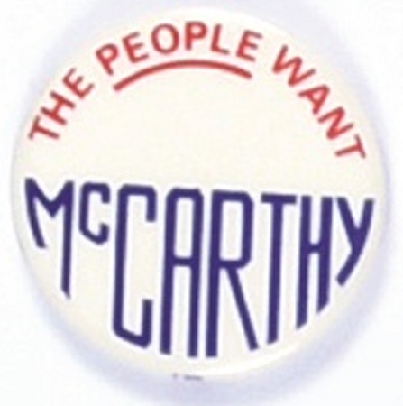 The People Want McCarthy