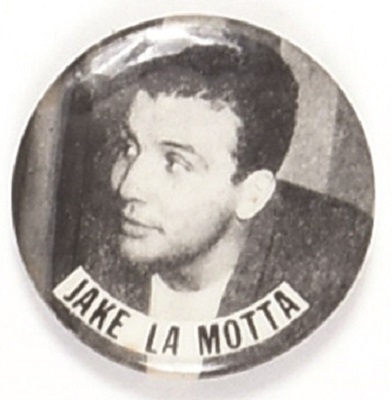 Jake La Motta Boxing Pin