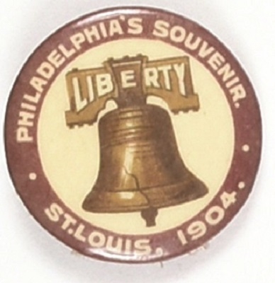 Liberty Bell Philadelphia Souvenir St. Louis Worlds Fair