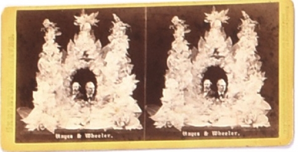 Hayes, Wheeler Jugate Stereoscope Card