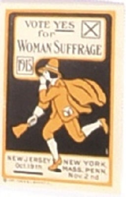 Vote Yes for Woman Suffrage 1915 Stamp